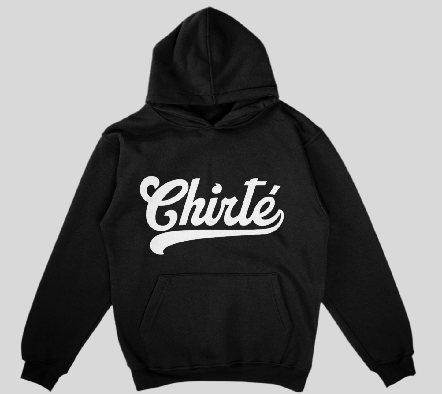 Black Chirté Hoodie