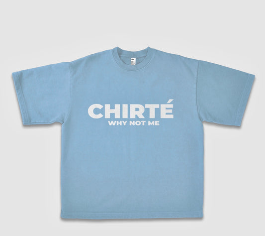 This light blue t-shirt is made in the U.S.A. weighing at 6.5oz &nbsp;with 100% cotton for a shrink-free, beefy, and durable fit. Its absorbent material is perfect for everyday wear. Plus, its unisex style makes it versatile for any wardrobe. For best results, wash in cold water.